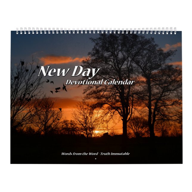 New Day Devotional Calendar two page (Cover)
