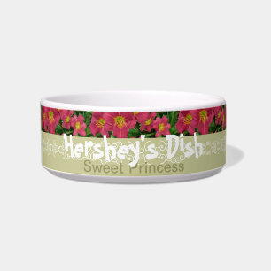 New Day Gardens Pet Dish- Daylily PM Hershey's Bowl