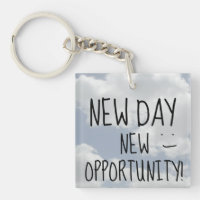 NEW DAY NEW OPPORTUNITY Fun Inspirational Quote