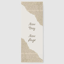 New Day New Page, beige
