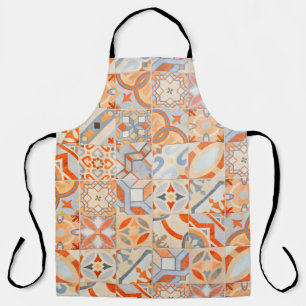 New decorative fashion trend. Mosaic of Hydraulic Apron