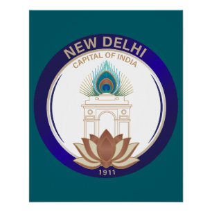 New Delhi India Poster