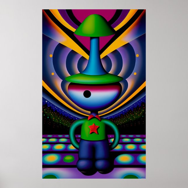 New Deputy of the Imagination - Ken Gauge Art Poster (Front)