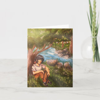 New design! 2016 notecard by Mitzvahdigs