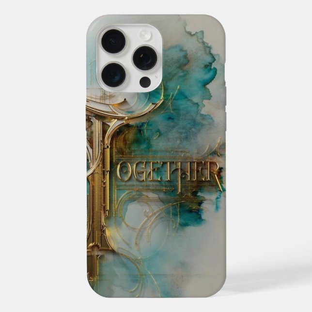 New design in netural colour  iPhone case (Back)