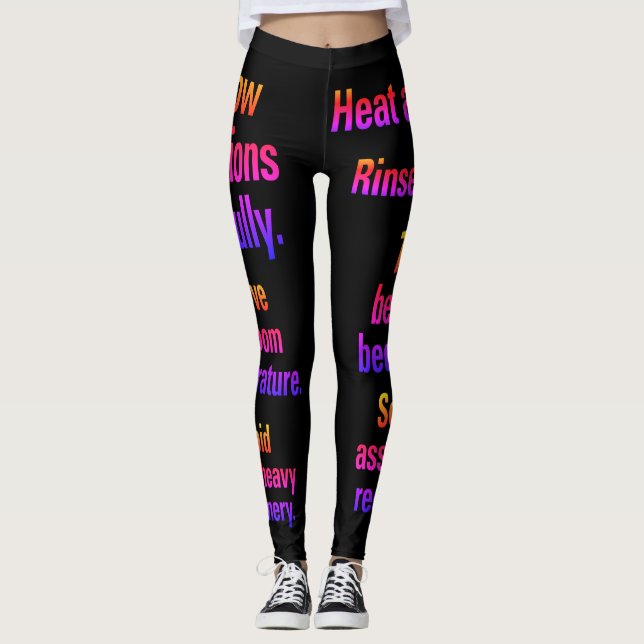 New Directions Rainbow Leggings (Front)