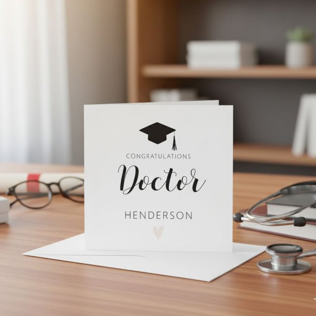 New Doctorate Degree Card Doctorate Degree Card  (Creator Uploaded)