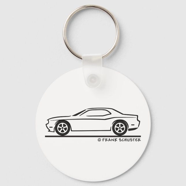 New Dodge Charger Key Ring (Front)