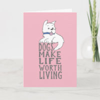 New Dog Congratulations Greeting Card