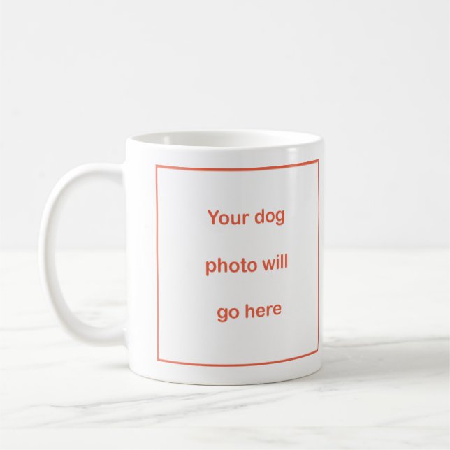 New Dogster Photo, Name & URL Mug  (Left)