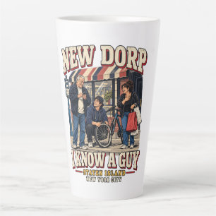 New Dorp Staten Island New York City Humour Latte Mug