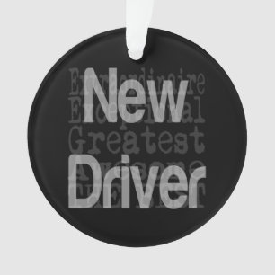 New Driver Extraordinaire Ornament