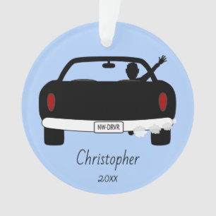 New Driver RIGHT Hand Side - Boy Ornament