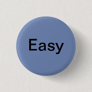 New Easy Crazy Cool Simple Style Funny One Life 3 Cm Round Badge