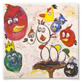 New Eggs on the Block by Ashley, Sandy & Mary Photo Print