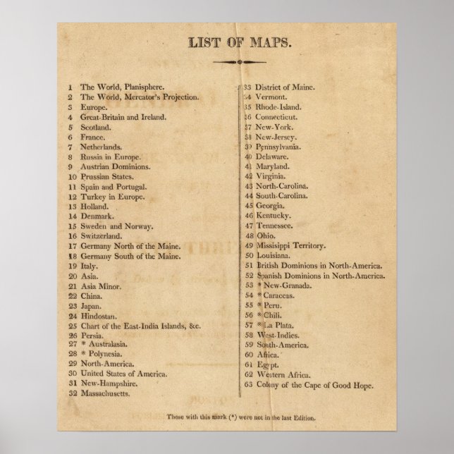 New elegant  atlas poster (Front)