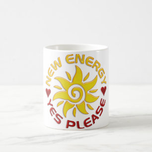 NEW ENERGY SUN COFFEE MUG