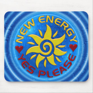 NEW ENERGY SUN - water Mouse Pad