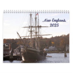 New England 2025 Calendar
