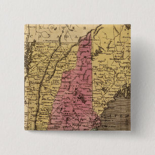 New England 4 15 Cm Square Badge