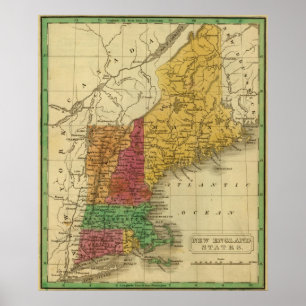 New England 5 Poster