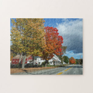 New England Autumn Jigsaw Puzzle
