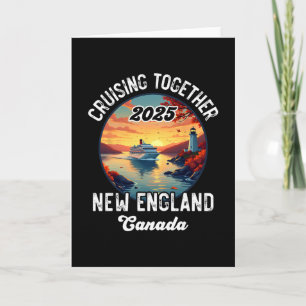 New England Canada Cruise Card