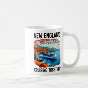 New England Canada Cruise, Cruising Together Fall Coffee Mug