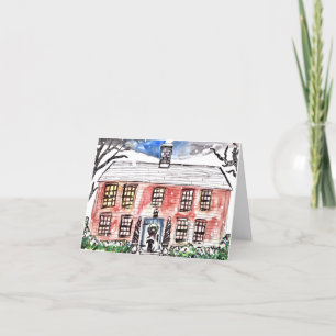 New England Christmas Holiday Card