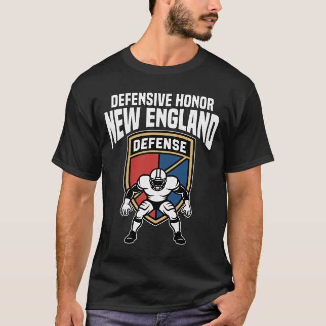 NEW ENGLAND DEFENSIVE HONOR - NEW ENGLAND FOOTBALL T-Shirt (Front)