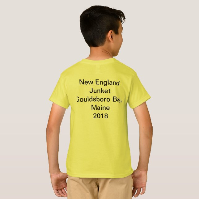 New England Junket 2018 kids T-shirt (Back Full)