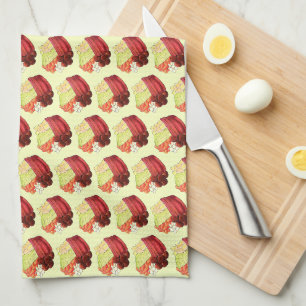 New England Meal Boiled Dinner Corned Beef Cabbage Tea Towel