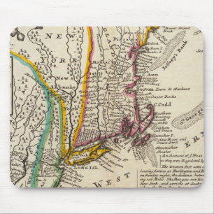 New England, New York, New Jersey and Pennsylvania Mouse Pad