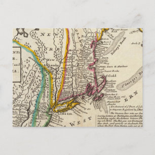 New England, New York, New Jersey and Pennsylvania Postcard