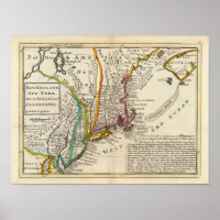New England, New York, New Jersey and Pennsylvania