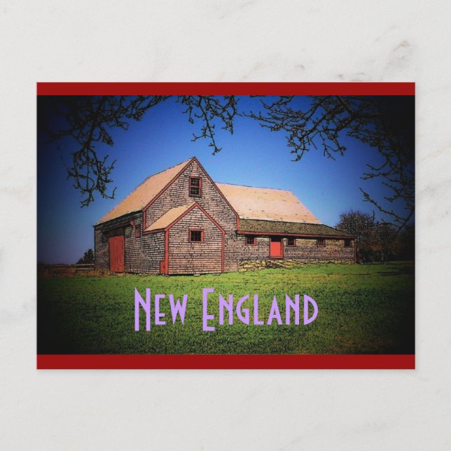 New England Postcard (Front)