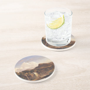 New England Scenery Frederic Edwin Church Coaster