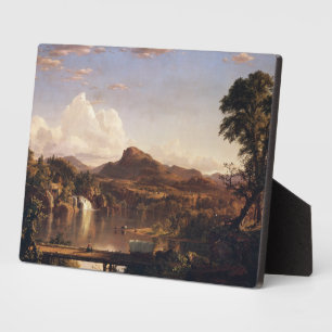 New England Scenery Frederic Edwin Church Plaque