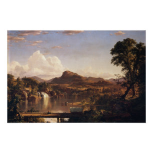 New England Scenery Frederic Edwin Church Poster