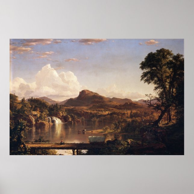 New England Scenery Frederic Edwin Church Poster (Front)