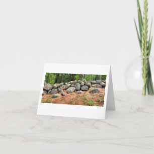 New England stone wall Note Card
