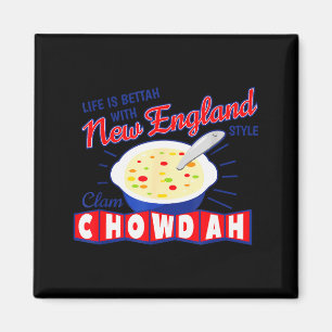 New England Style Clam Chowder  Magnet