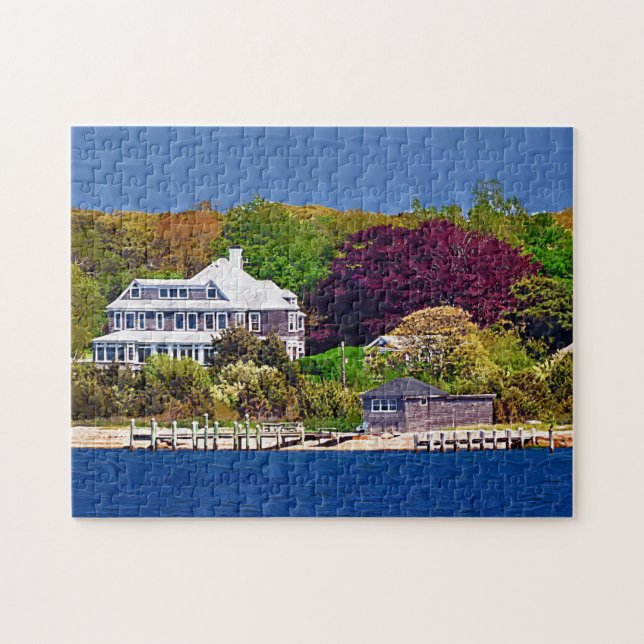 New England Summer Homes Puzzle (Horizontal)