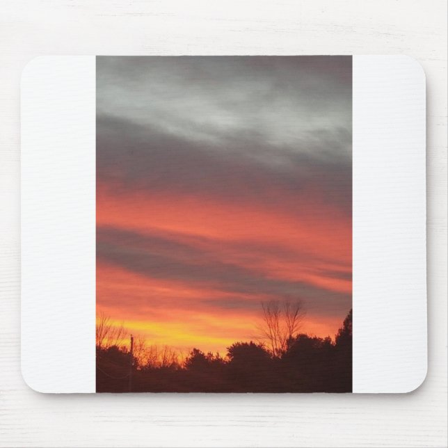 New England Sunset Mouse Pad (Front)