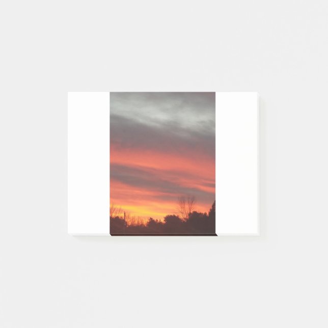 New England Sunset Post-it Notes (Front)