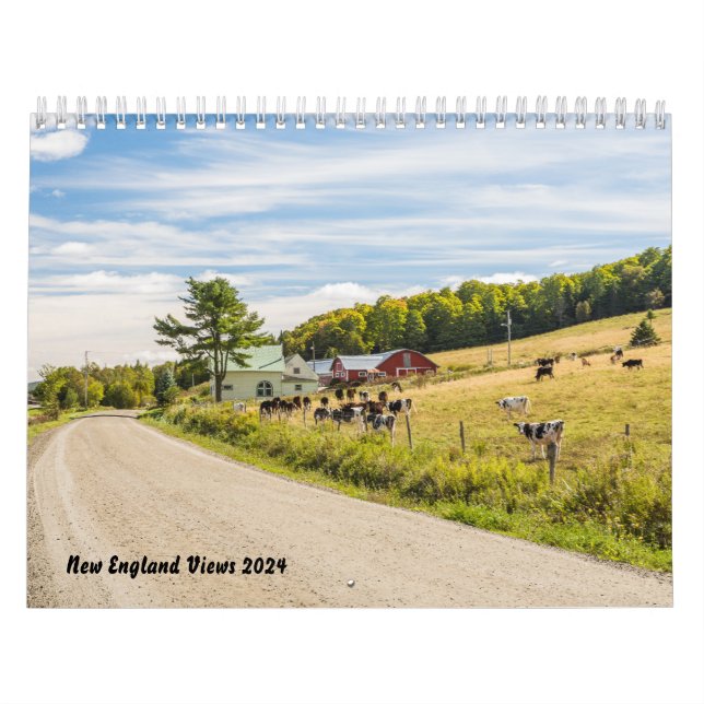 New England Views 2024 Calendar (Cover)
