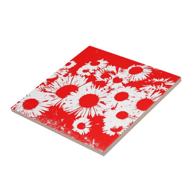 New England Wild Aster Tile (Side)