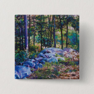 New England Woods 15 Cm Square Badge