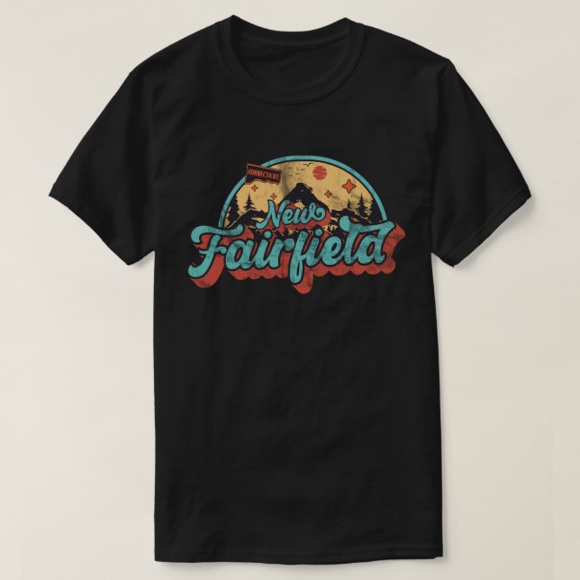 New Fairfield, Connecticut T-Shirt (Design Front)