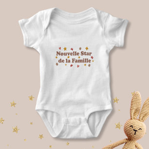 New Family Star Baby Bodysuit